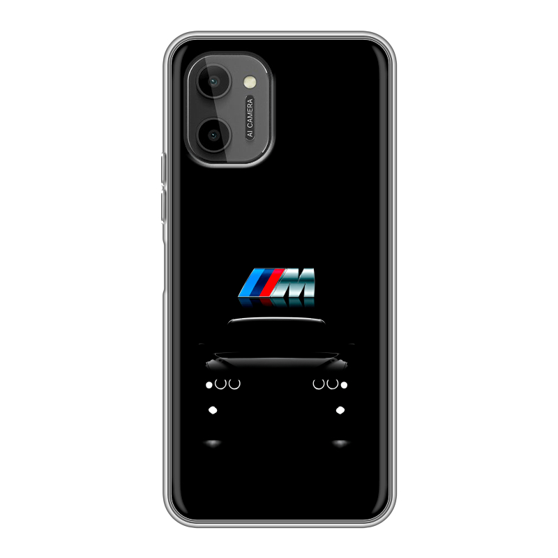 Силиконовый чехол на HTC Wildfire E Plus с принтом БМВ BMW Силиконовый чехол на HTC Wildfire E Plus с принтом БМВ BMW