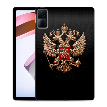 Силиконовый чехол на планшета Xiaomi RedMi Pad с принтом Герб России Силиконовый чехол на планшета Xiaomi RedMi Pad с принтом Герб России