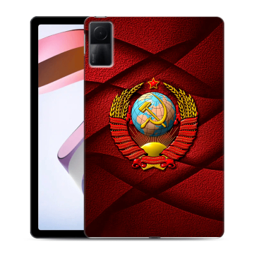 Силиконовый чехол на планшета Xiaomi RedMi Pad с принтом Герб СССР Силиконовый чехол на планшета Xiaomi RedMi Pad с принтом Герб СССР