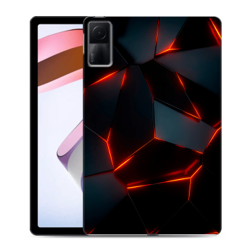 Силиконовый чехол на планшета Xiaomi RedMi Pad с принтом Яркие абстракции Силиконовый чехол на планшета Xiaomi RedMi Pad с принтом Яркие абстракции