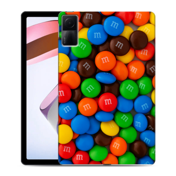 Силиконовый чехол на планшета Xiaomi RedMi Pad с принтом Конфеты Силиконовый чехол на планшета Xiaomi RedMi Pad с принтом Конфеты