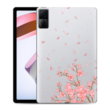 Силиконовый чехол на Xiaomi RedMi Pad с принтом Ветка сакуры Силиконовый чехол на Xiaomi RedMi Pad с принтом Ветка сакуры