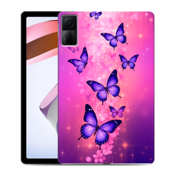 Силиконовый чехол на Xiaomi RedMi Pad с принтом Бабочки