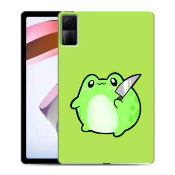 Силиконовый чехол на Xiaomi RedMi Pad с принтом Лягушенок Силиконовый чехол на Xiaomi RedMi Pad с принтом Лягушенок