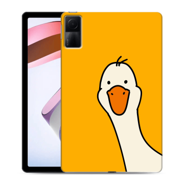 Силиконовый чехол на Xiaomi RedMi Pad с принтом Утка Силиконовый чехол на Xiaomi RedMi Pad с принтом Утка