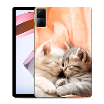 Силиконовый чехол на Xiaomi RedMi Pad с принтом Котята Силиконовый чехол на Xiaomi RedMi Pad с принтом Котята