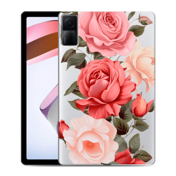 Силиконовый чехол на Xiaomi RedMi Pad с принтом Розы Силиконовый чехол на Xiaomi RedMi Pad с принтом Розы