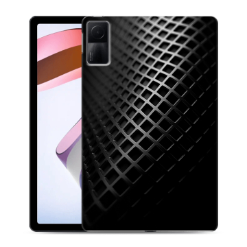 Силиконовый чехол на Xiaomi RedMi Pad с принтом Текстура металла