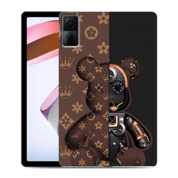 Силиконовый чехол на Xiaomi RedMi Pad с принтом Луи робот