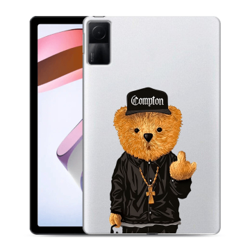 Силиконовый чехол на Xiaomi RedMi Pad с принтом Плюшевый медведь Силиконовый чехол на Xiaomi RedMi Pad с принтом Плюшевый медведь