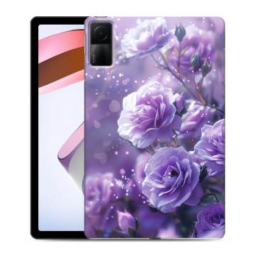 Силиконовый чехол на Xiaomi RedMi Pad с принтом Розы цветы Силиконовый чехол на Xiaomi RedMi Pad с принтом Розы цветы