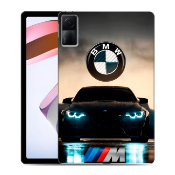 Силиконовый чехол на планшета Xiaomi RedMi Pad с принтом БМВ BMW