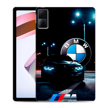 Силиконовый чехол на планшета Xiaomi RedMi Pad с принтом БМВ BMW