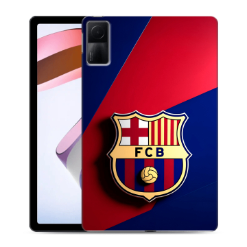 Силиконовый чехол на планшета Xiaomi RedMi Pad с принтом Барселона Barcelona