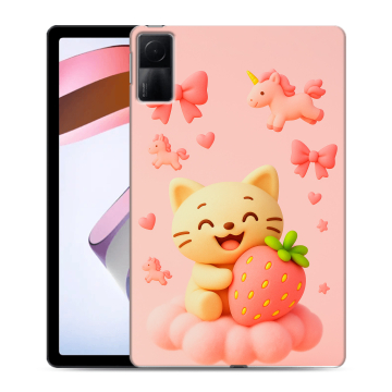 Силиконовый чехол на Xiaomi RedMi Pad с принтом для девочек Силиконовый чехол на Xiaomi RedMi Pad с принтом для девочек