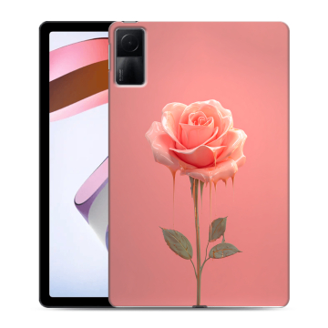 Силиконовый чехол на Xiaomi RedMi Pad с принтом Розовая роза