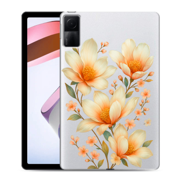 Силиконовый чехол на Xiaomi RedMi Pad с принтом Цветы