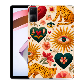 Силиконовый чехол на Xiaomi RedMi Pad с принтом Модный принт