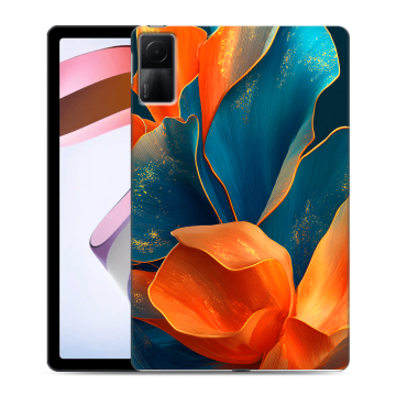 Силиконовый чехол на Xiaomi RedMi Pad с принтом Цветы
