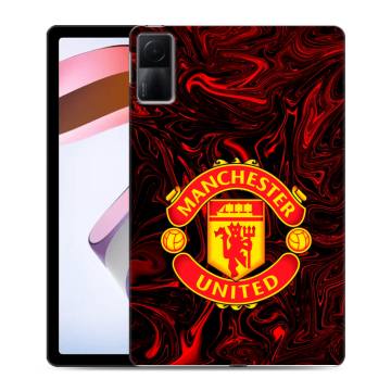 Силиконовый чехол на Xiaomi RedMi Pad с принтом Manchester United