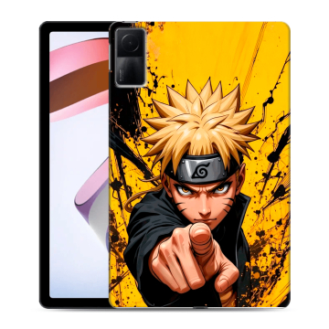Силиконовый чехол на Xiaomi RedMi Pad с принтом Naruto Наруто
