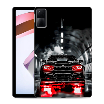 Силиконовый чехол на Xiaomi RedMi Pad с принтом BMW БМВ Силиконовый чехол на Xiaomi RedMi Pad с принтом BMW БМВ