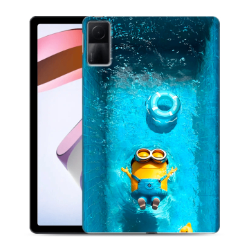 Силиконовый чехол на Xiaomi RedMi Pad с принтом Миньоны Силиконовый чехол на Xiaomi RedMi Pad с принтом Миньоны