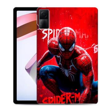 Силиконовый чехол на Xiaomi RedMi Pad с принтом Spiderman Человек паук Силиконовый чехол на Xiaomi RedMi Pad с принтом Spiderman Человек паук