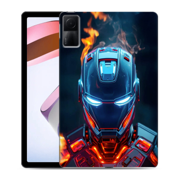 Силиконовый чехол на Xiaomi RedMi Pad с принтом IronMan Железный человек Силиконовый чехол на Xiaomi RedMi Pad с принтом IronMan Железный человек