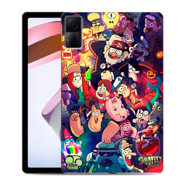 Силиконовый чехол на Xiaomi RedMi Pad с принтом Gravity Falls Гравити Фолз Силиконовый чехол на Xiaomi RedMi Pad с принтом Gravity Falls Гравити Фолз