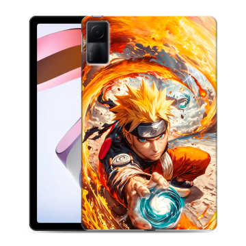 Силиконовый чехол на Xiaomi RedMi Pad с принтом Аниме Наруто Naruto