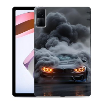 Силиконовый чехол на Xiaomi RedMi Pad с принтом BMW БМВ Силиконовый чехол на Xiaomi RedMi Pad с принтом BMW БМВ