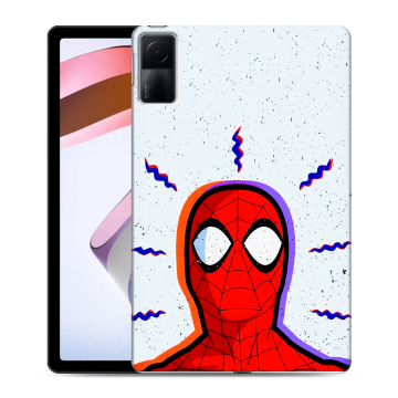 Силиконовый чехол на Xiaomi RedMi Pad с принтом Spiderman Человек паук
