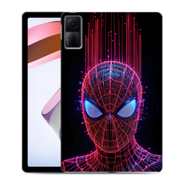 Силиконовый чехол на Xiaomi RedMi Pad с принтом Spiderman Человек паук Силиконовый чехол на Xiaomi RedMi Pad с принтом Spiderman Человек паук