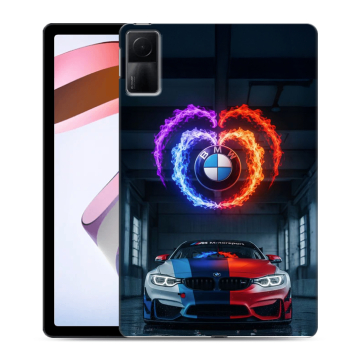 Силиконовый чехол на Xiaomi RedMi Pad с принтом BMW БМВ Силиконовый чехол на Xiaomi RedMi Pad с принтом BMW БМВ