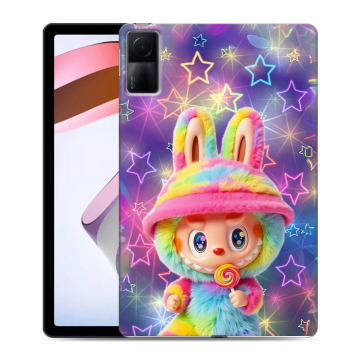 Силиконовый чехол на Xiaomi RedMi Pad с принтом Labubu Лабубу