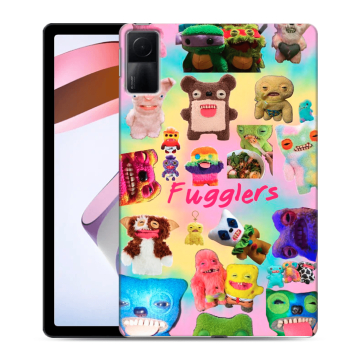Силиконовый чехол на Xiaomi RedMi Pad с принтом Флагер Fuggler
