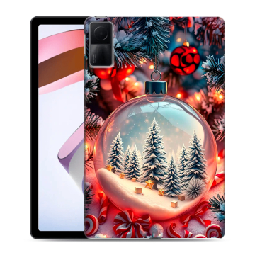 Силиконовый чехол на Xiaomi RedMi Pad с принтом Новый год