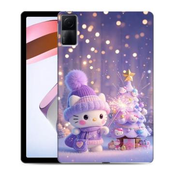 Силиконовый чехол на Xiaomi RedMi Pad с принтом Новый год Силиконовый чехол на Xiaomi RedMi Pad с принтом Новый год
