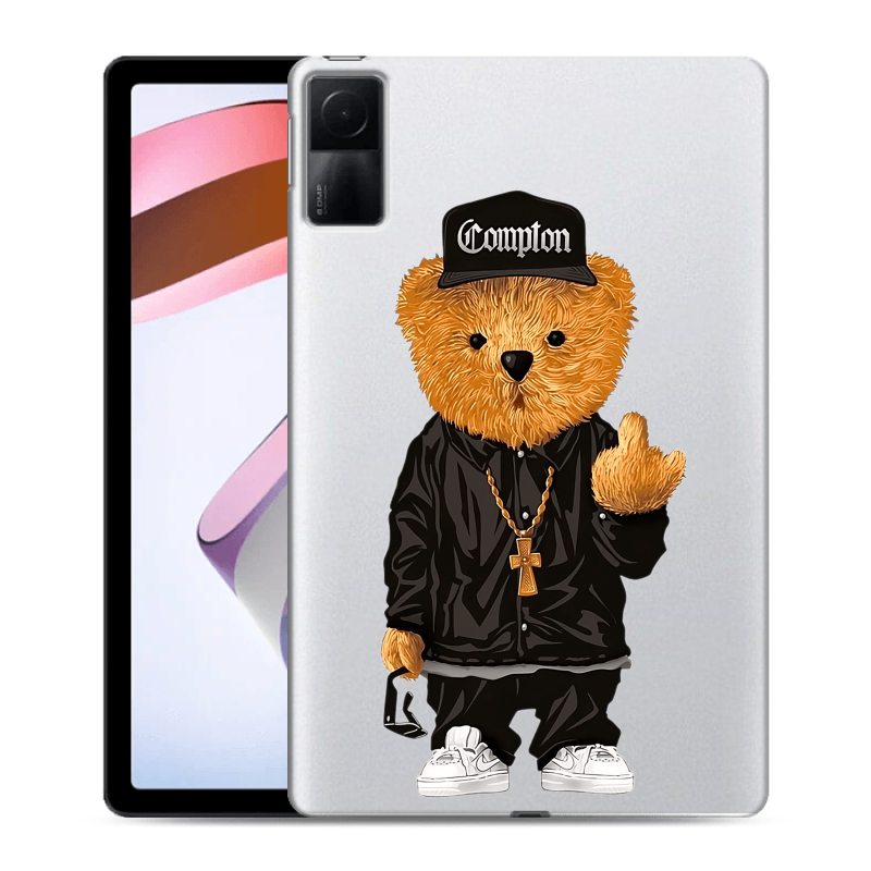 Силиконовый чехол на Xiaomi RedMi Pad с принтом Мишка Силиконовый чехол на Xiaomi RedMi Pad с принтом Мишка