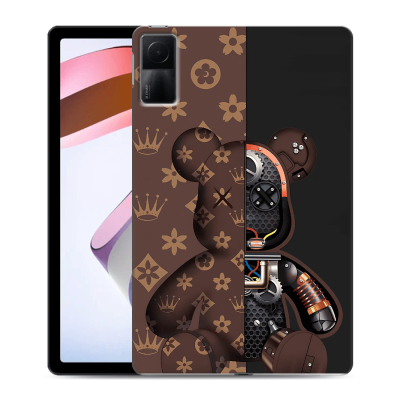 Силиконовый чехол на Xiaomi RedMi Pad с принтом Луи робот Силиконовый чехол на Xiaomi RedMi Pad с принтом Луи робот