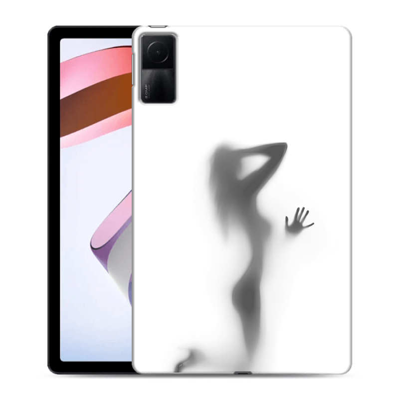 Силиконовый противоударный чехол на Xiaomi RedMi Pad с принтом Силуэт Силиконовый противоударный чехол на Xiaomi RedMi Pad с принтом Силуэт