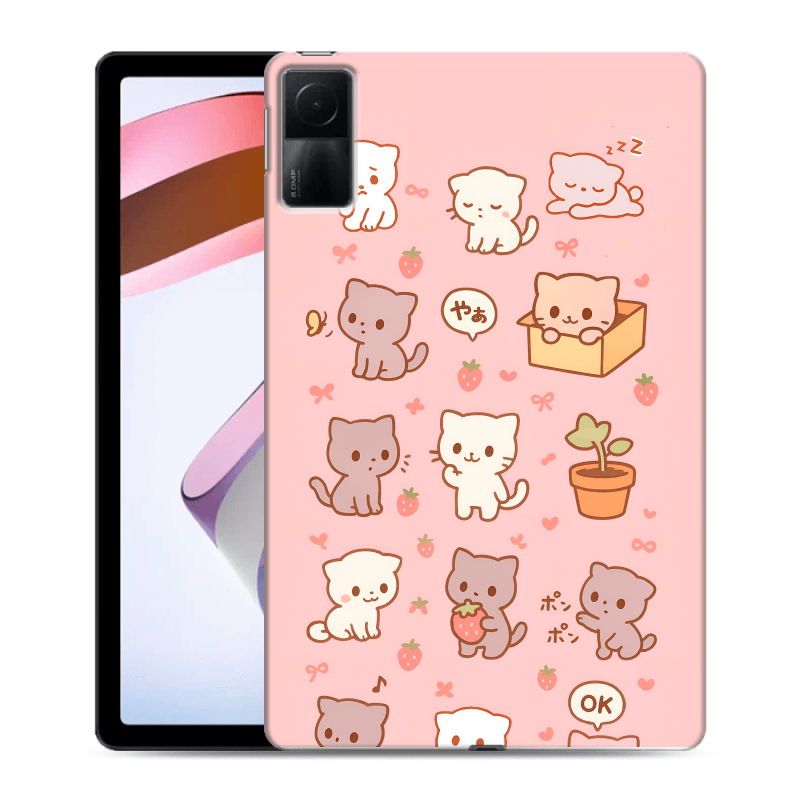 Силиконовый чехол на Xiaomi RedMi Pad с принтом Hello Kitty Хелоу Кити Силиконовый чехол на Xiaomi RedMi Pad с принтом Hello Kitty Хелоу Кити