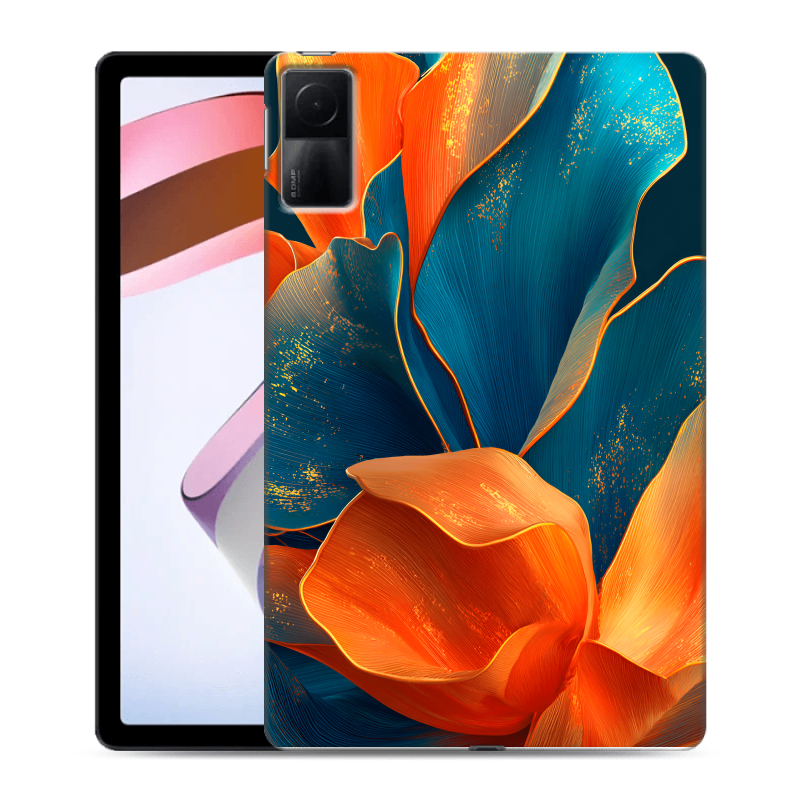 Силиконовый чехол на Xiaomi RedMi Pad с принтом Цветы Силиконовый чехол на Xiaomi RedMi Pad с принтом Цветы
