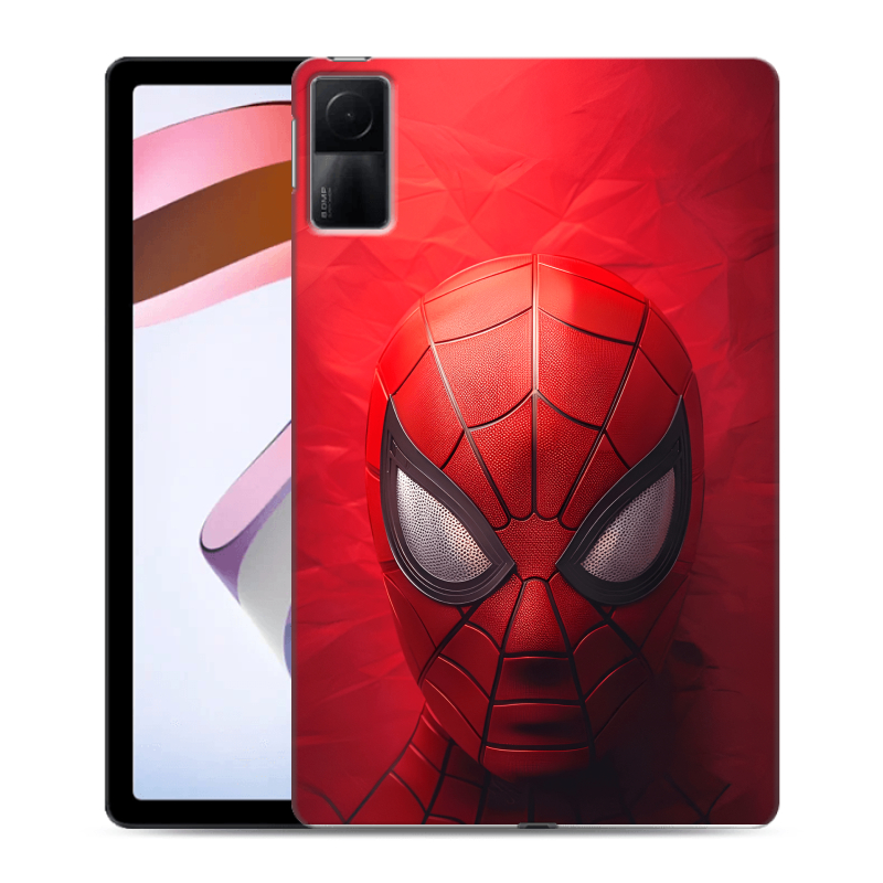 Силиконовый противоударный чехол на Xiaomi RedMi Pad с принтом Spiderman Человек паук Силиконовый противоударный чехол на Xiaomi RedMi Pad с принтом Spiderman Человек паук