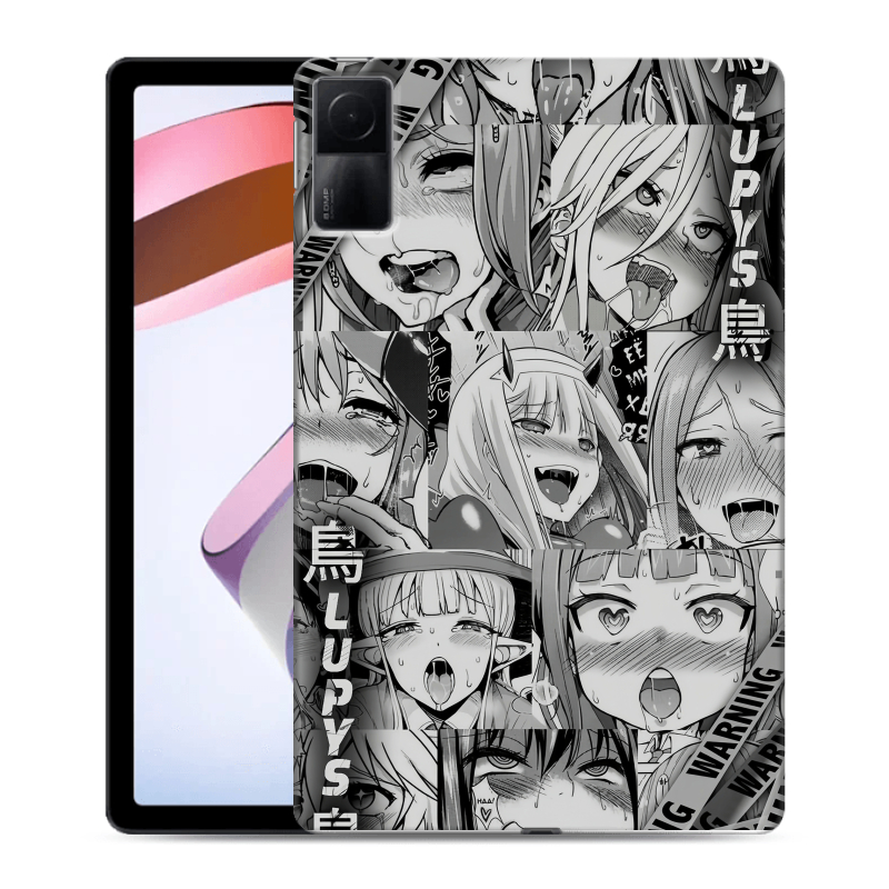 Силиконовый чехол на Xiaomi RedMi Pad с принтом Ahegao Ахегао Аниме Силиконовый чехол на Xiaomi RedMi Pad с принтом Ahegao Ахегао Аниме
