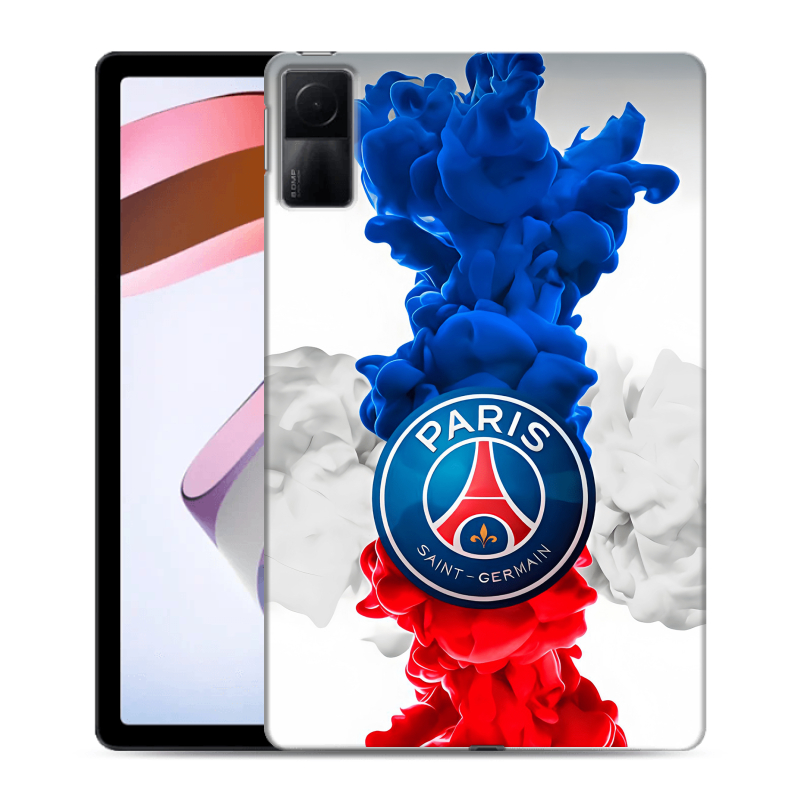 Силиконовый противоударный чехол на Xiaomi RedMi Pad с принтом PSG ПСЖ Силиконовый противоударный чехол на Xiaomi RedMi Pad с принтом PSG ПСЖ