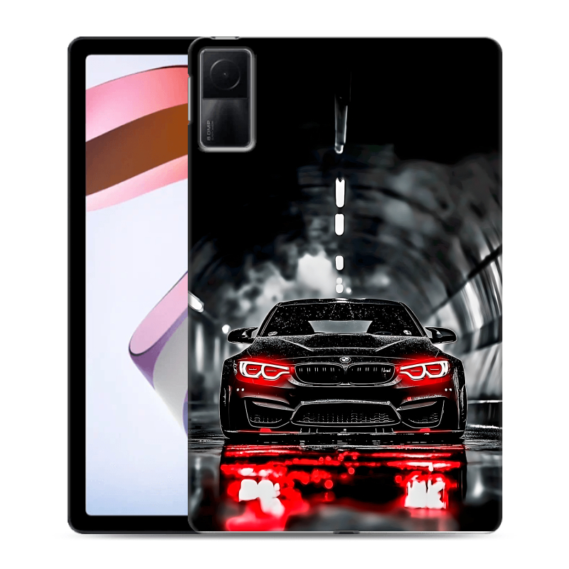 Силиконовый противоударный чехол на Xiaomi RedMi Pad с принтом BMW БМВ Силиконовый противоударный чехол на Xiaomi RedMi Pad с принтом BMW БМВ