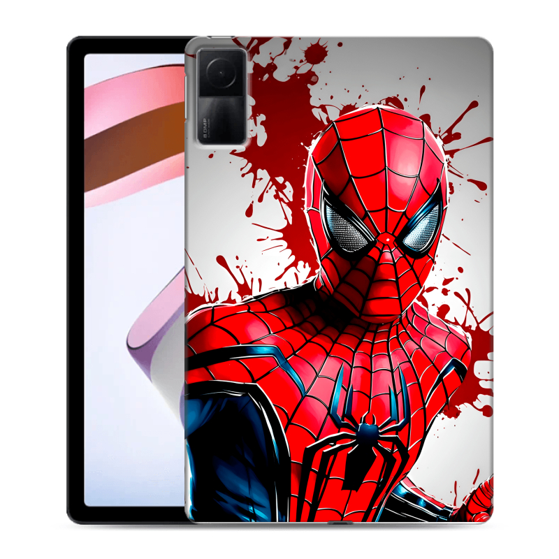 Силиконовый противоударный чехол на Xiaomi RedMi Pad с принтом Spiderman Человек паук Силиконовый противоударный чехол на Xiaomi RedMi Pad с принтом Spiderman Человек паук