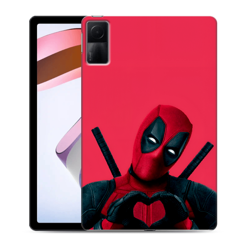 Силиконовый чехол на Xiaomi RedMi Pad с принтом Дедпул Deadpool Силиконовый чехол на Xiaomi RedMi Pad с принтом Дедпул Deadpool